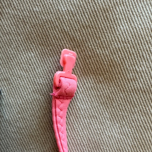 Sweaty Betty Black & White Striped Bikini with Pink Trim - Picture 4 of 11